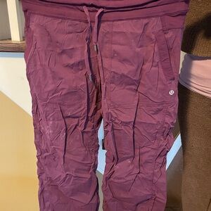 lululemon athletic capri in Purple